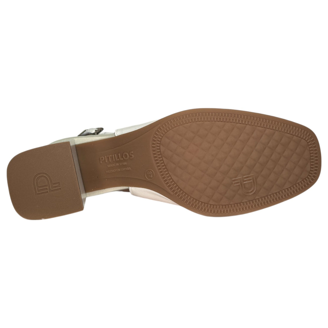 Zapatos Pitillos Tacón Antifaz 10491 Glacial Nude - imagen 7
