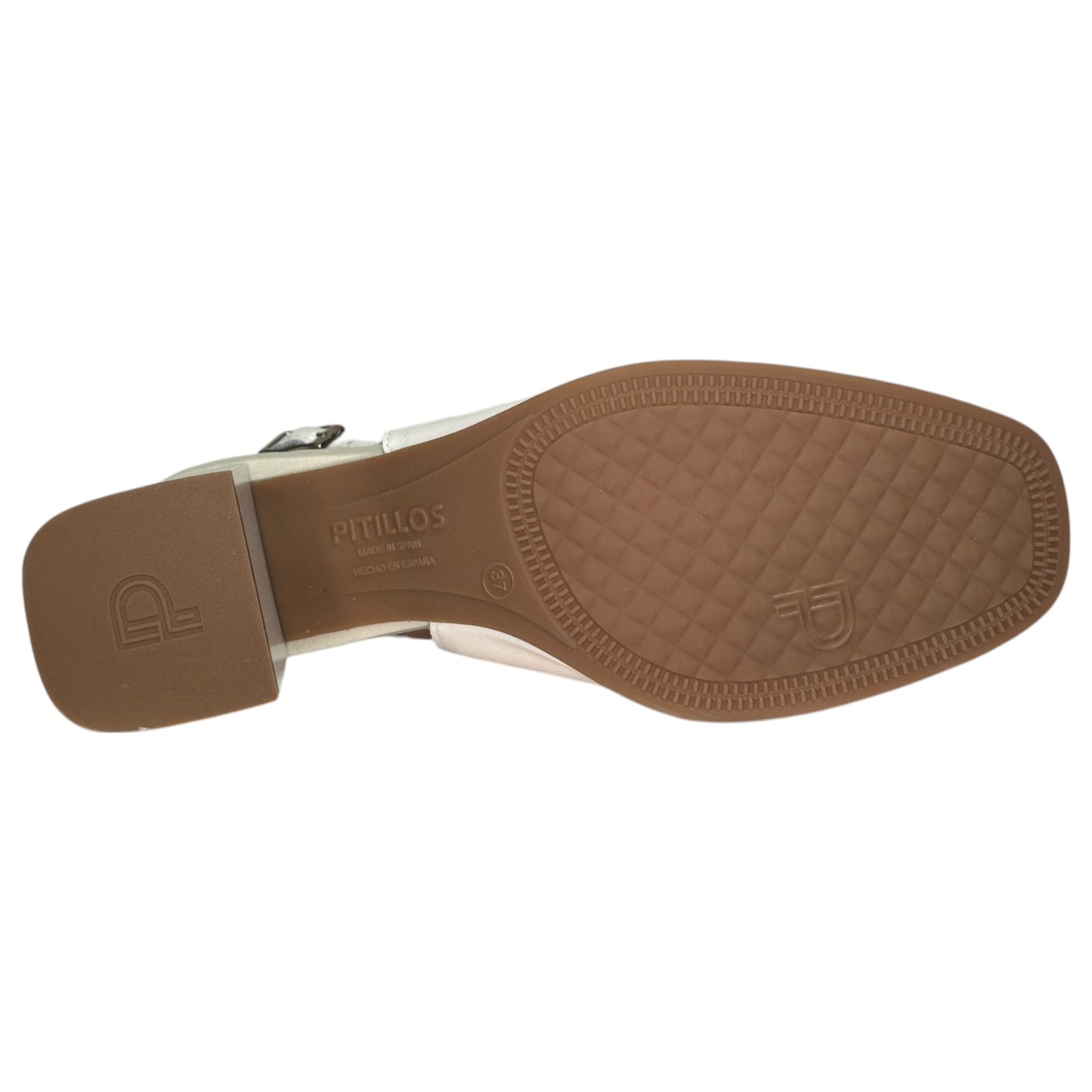 Zapatos Pitillos Tacón Antifaz 10491 Glacial Nude - imagen 7