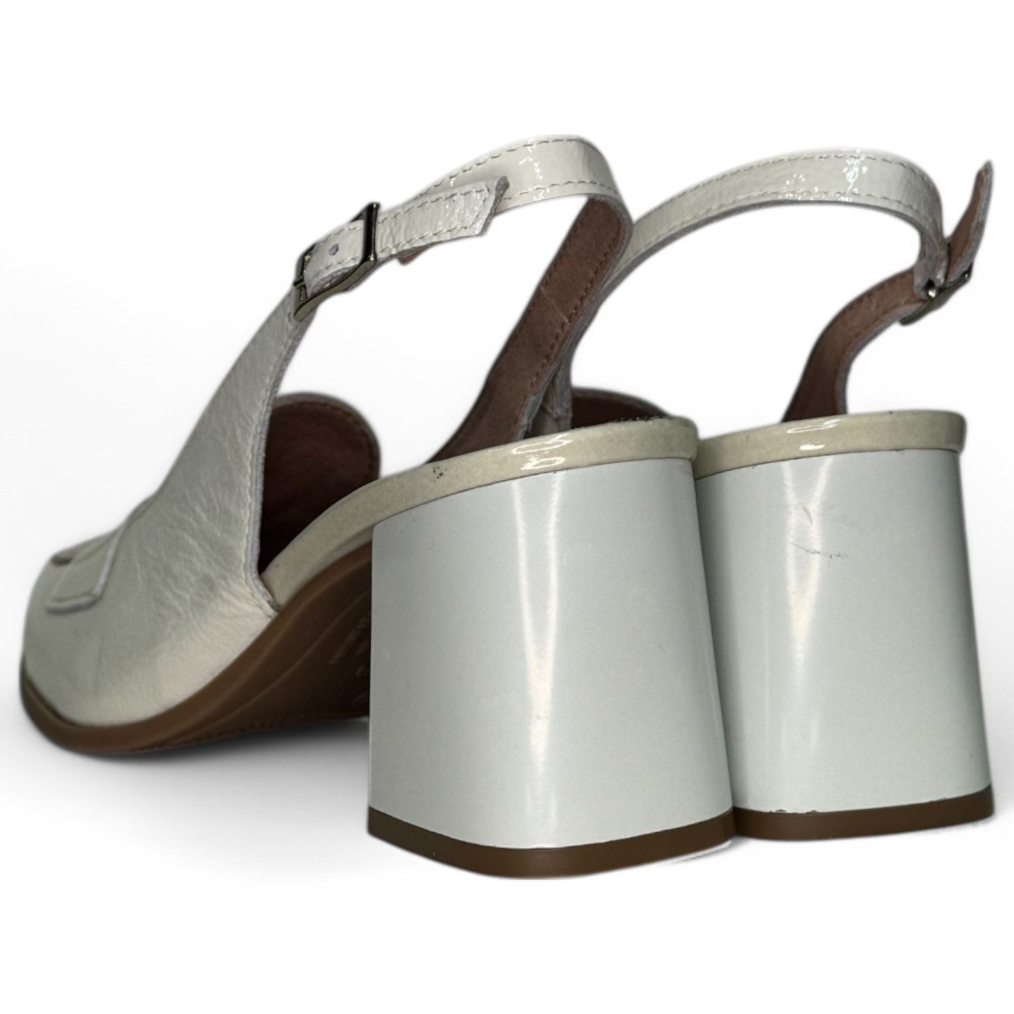Zapatos Pitillos Tacón Antifaz 10491 Glacial Nude - imagen 6
