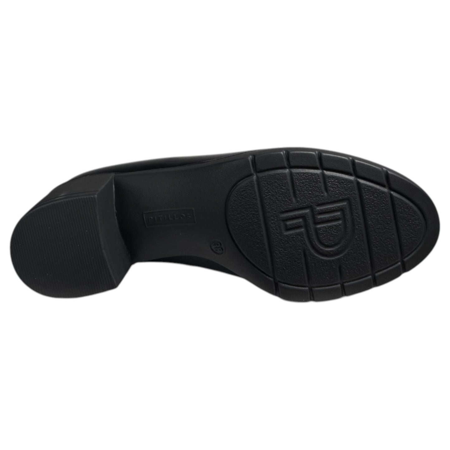 Zapatos Pitillos Tacón Antifaz 10740 Negro - imagen 5
