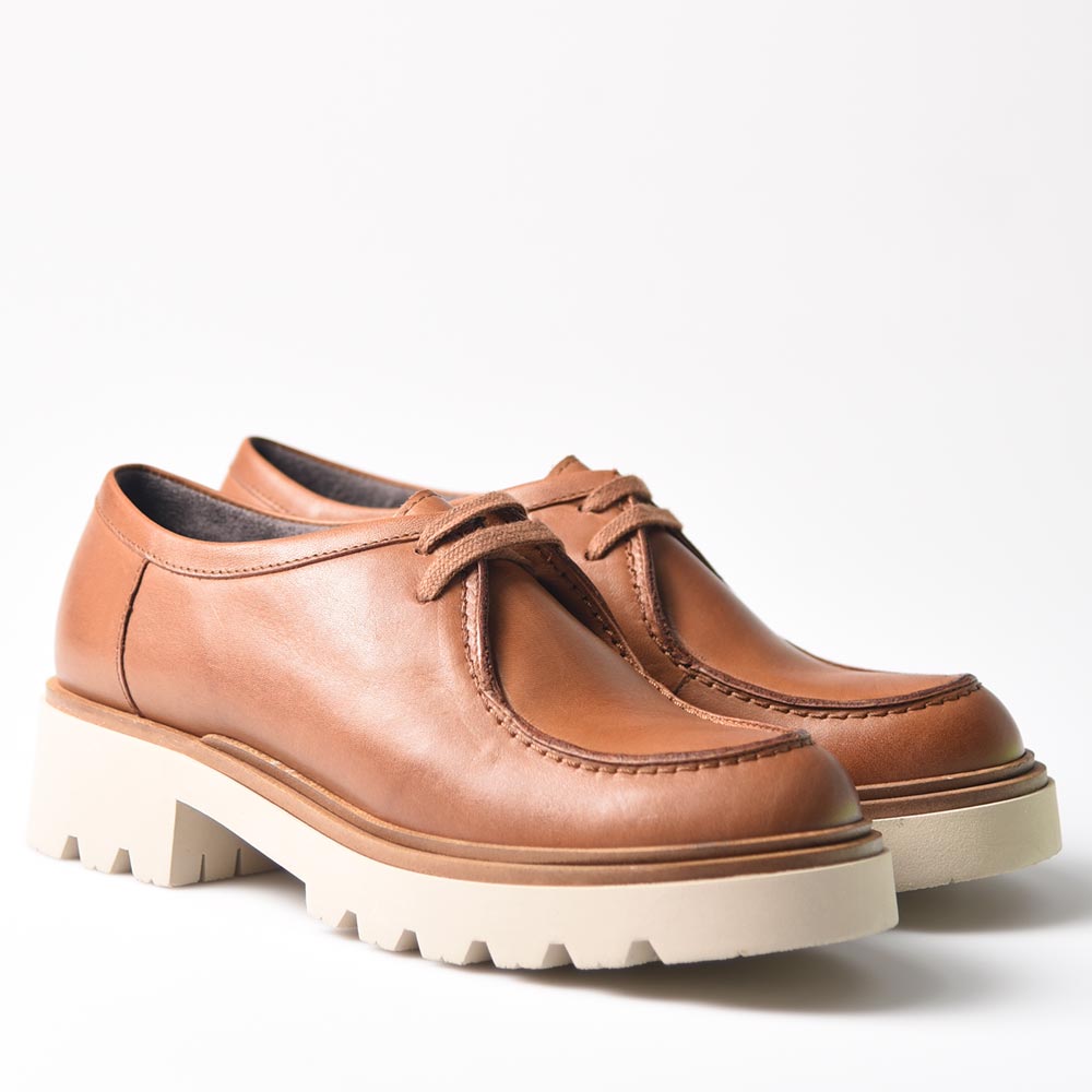 Zapatos Pitillos Wallabee 10104 Cuero - imagen 2