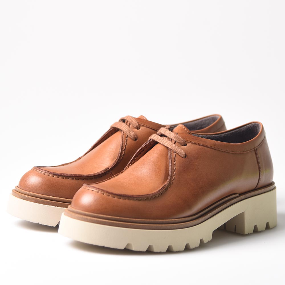 Zapatos Pitillos Wallabee 10104 Cuero - imagen 3