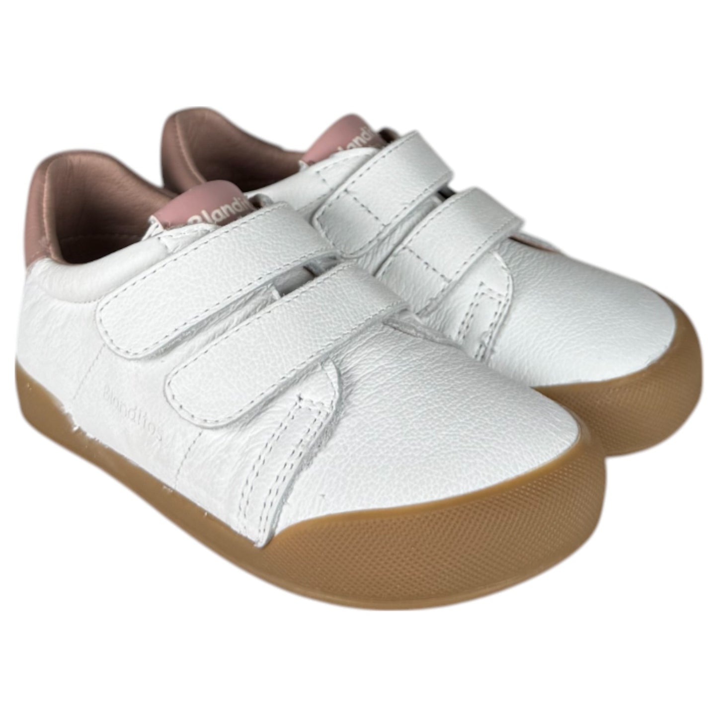 Zapatos Respetuosos Blanditos Londres Blanco Rosa Palo - imagen 2