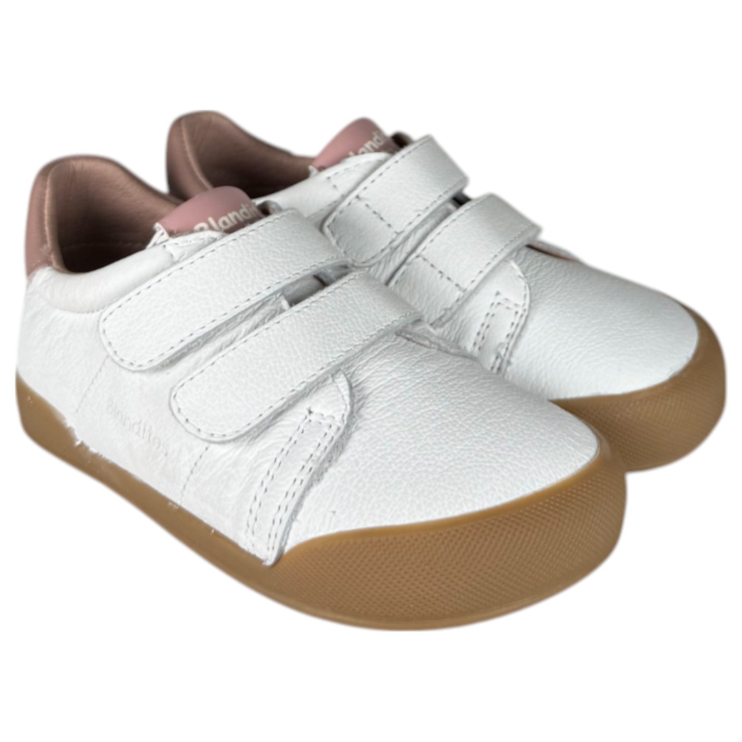 Zapatos Respetuosos Blanditos Londres Blanco Rosa Palo - imagen 2