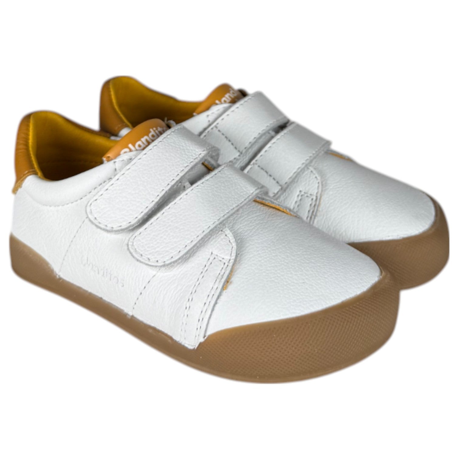 Zapatos Respetuosos Blanditos Londres Blanco Ocre - imagen 2