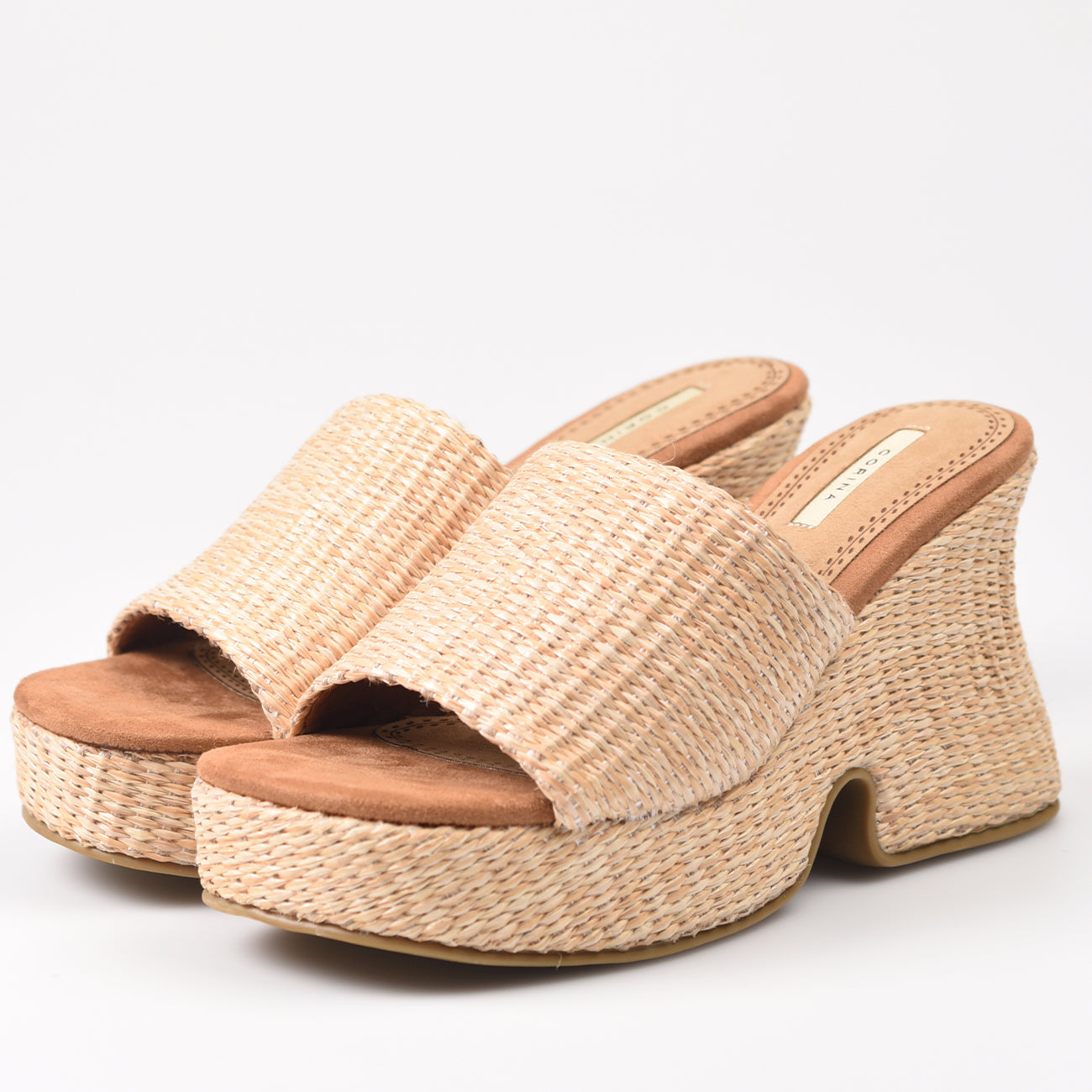 Zuecos Corina Rafia M4345 Natural - imagen 3
