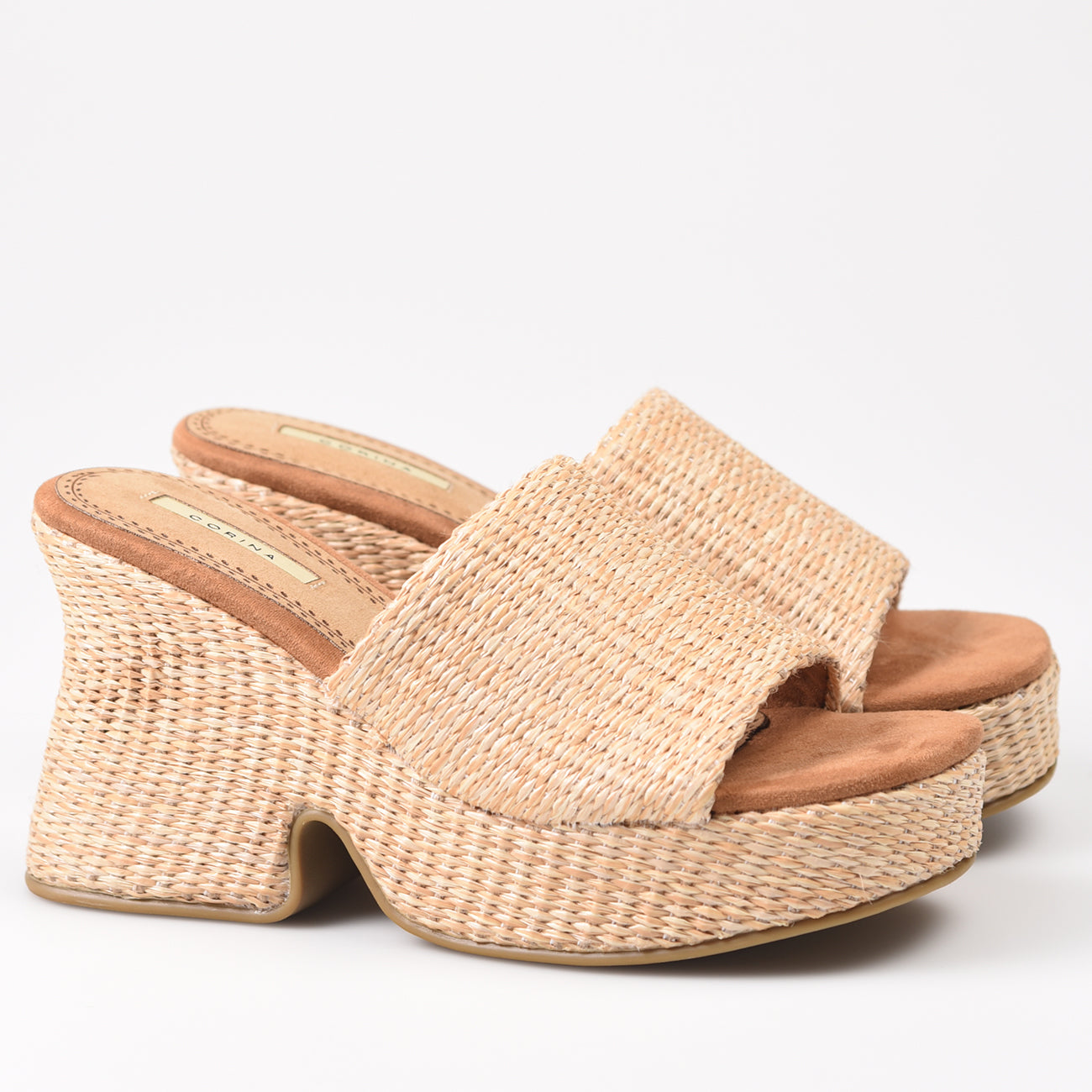Zuecos Corina Rafia M4345 Natural - imagen 2