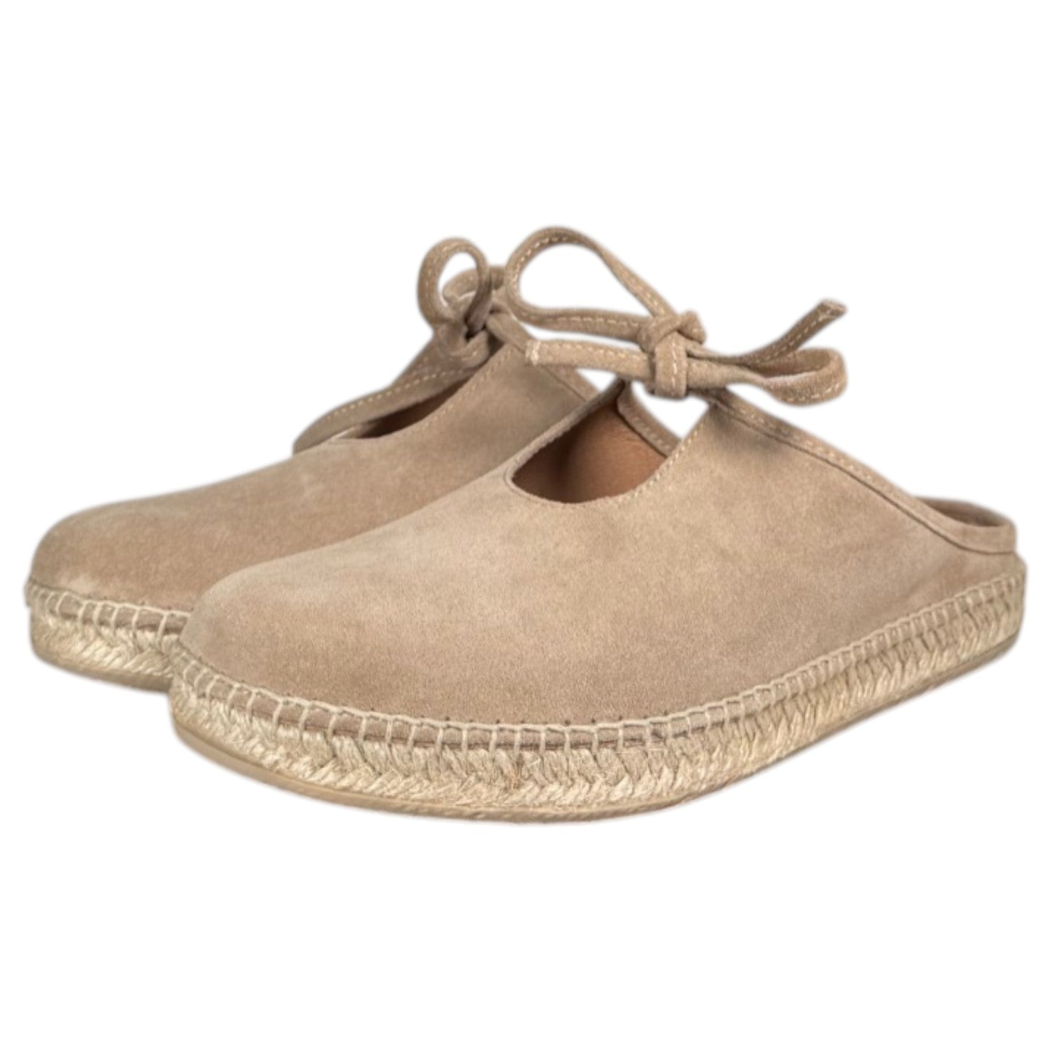 Zuecos de Esparto Barefoot Gaimo Cecile Pesca Baby Silk Piedra - imagen 5