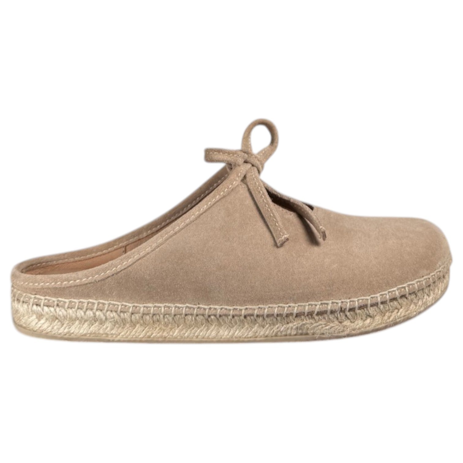 Zuecos de Esparto Barefoot Gaimo Cecile Pesca Baby Silk Piedra - imagen 1