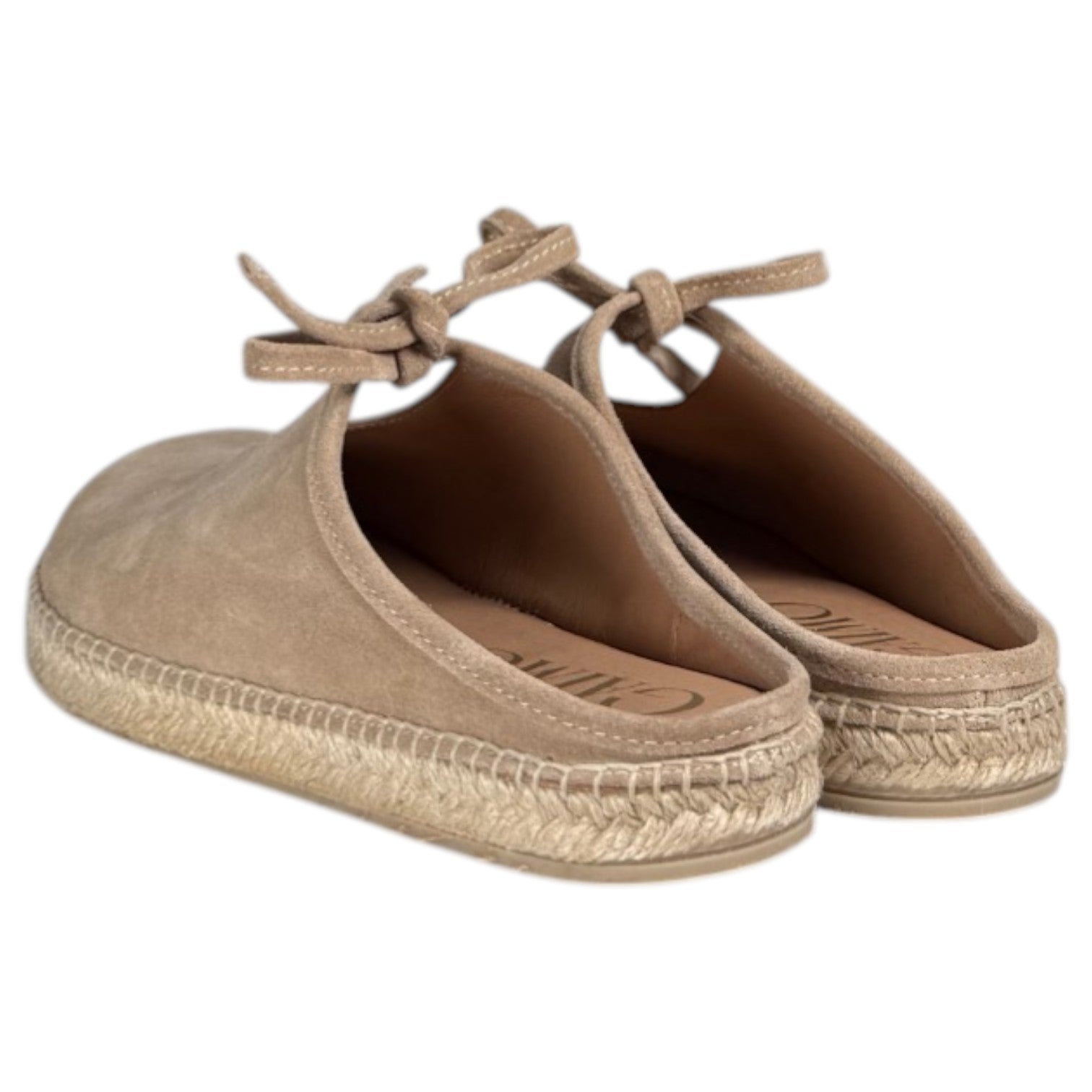 Zuecos de Esparto Barefoot Gaimo Cecile Pesca Baby Silk Piedra - imagen 6