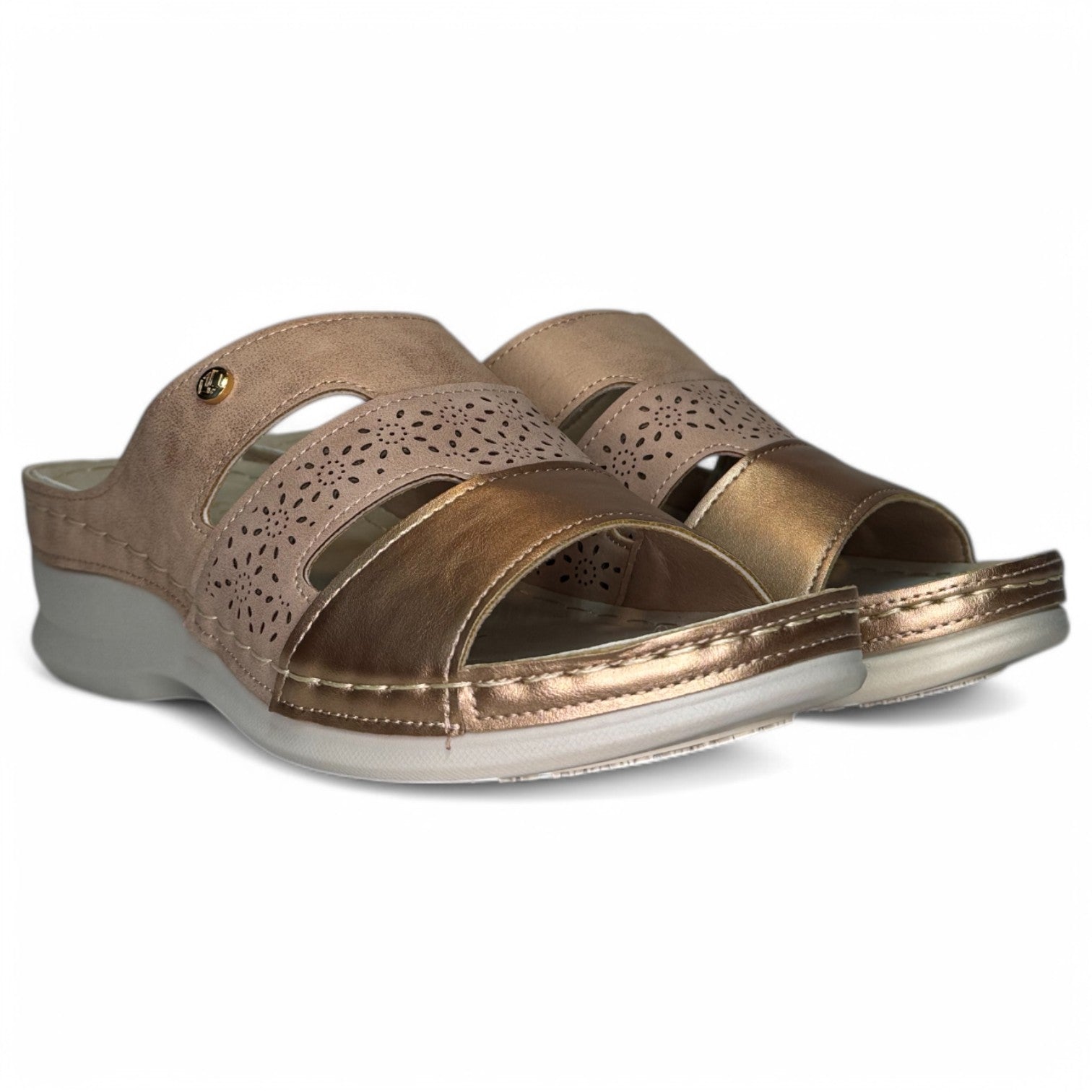 Zuecos Mysoft 25M018 Nude - imagen 2